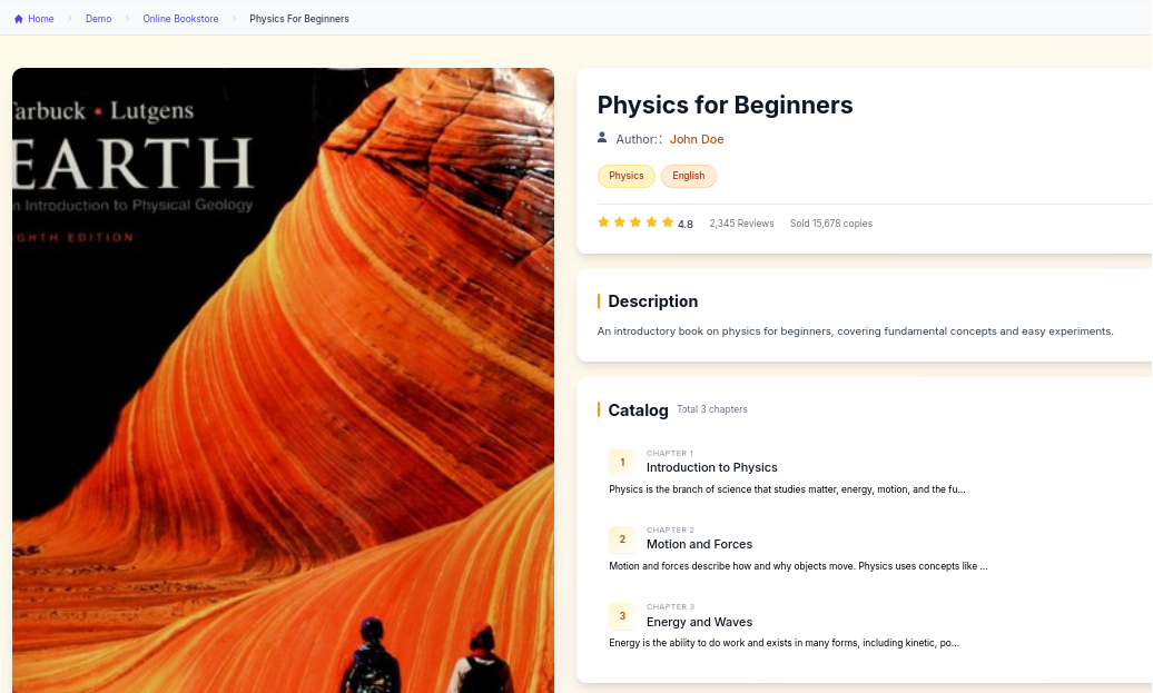 KAZCMS Online Bookstore