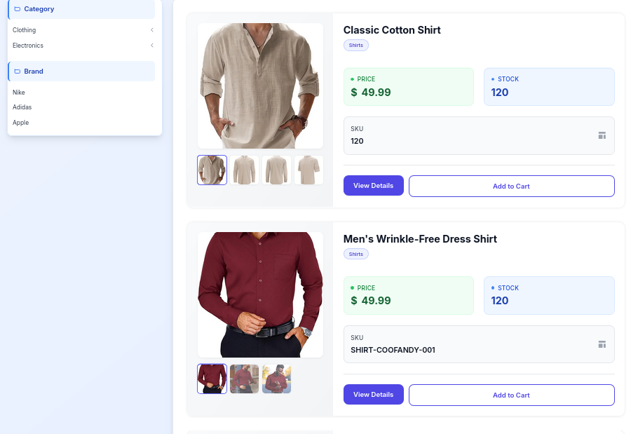 KAZCMS Shop Demo